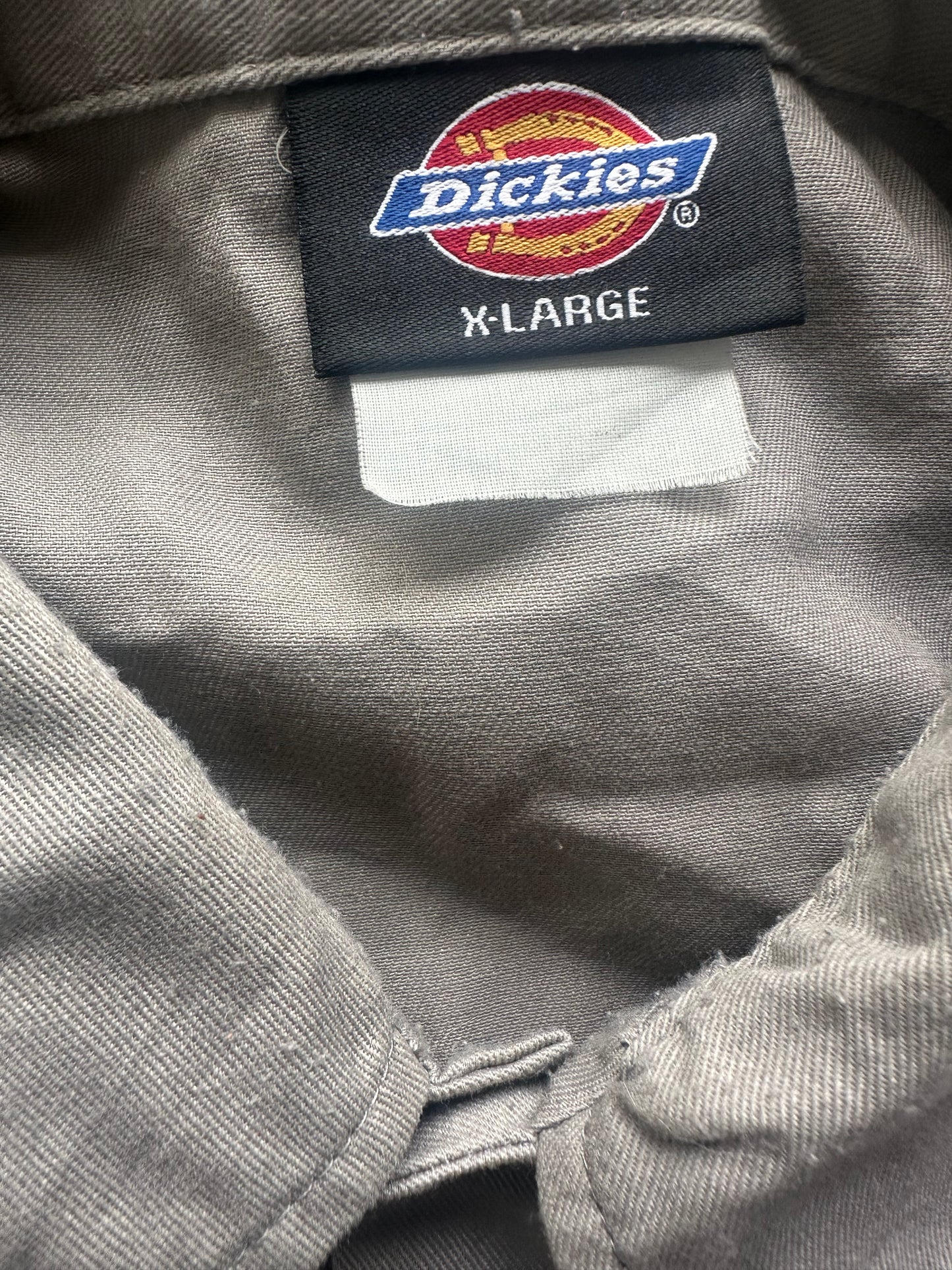 Vintage Dickies Mechanic Style Button Up Shirt