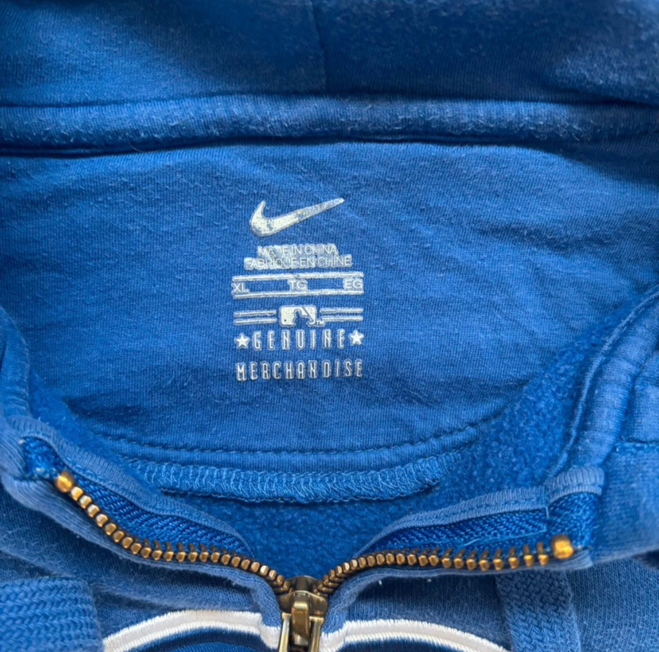 Nike Chicago Clubs Embroidered Full Zip Hoodie - The Hennessy Archive