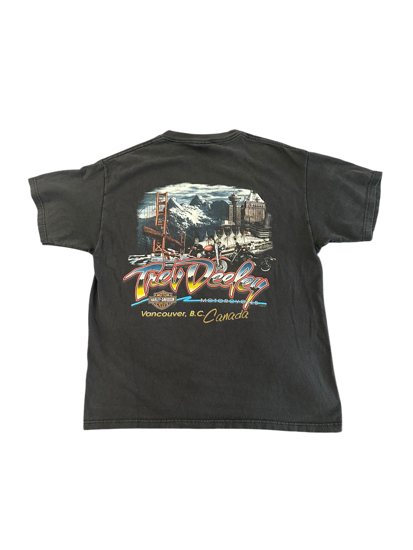 Vintage Harley Davidson Trev Deeley T-Shirt