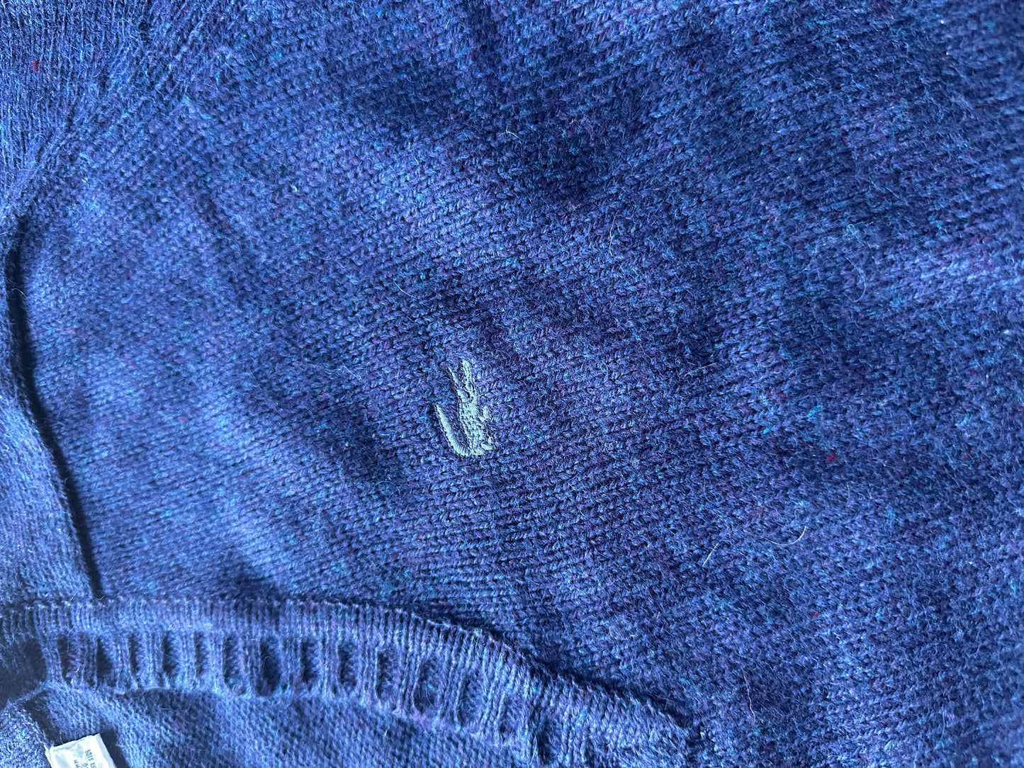 Vintage 90’s Izod Lacoste V-Neck Knit Jumper - The Hennessy Archive