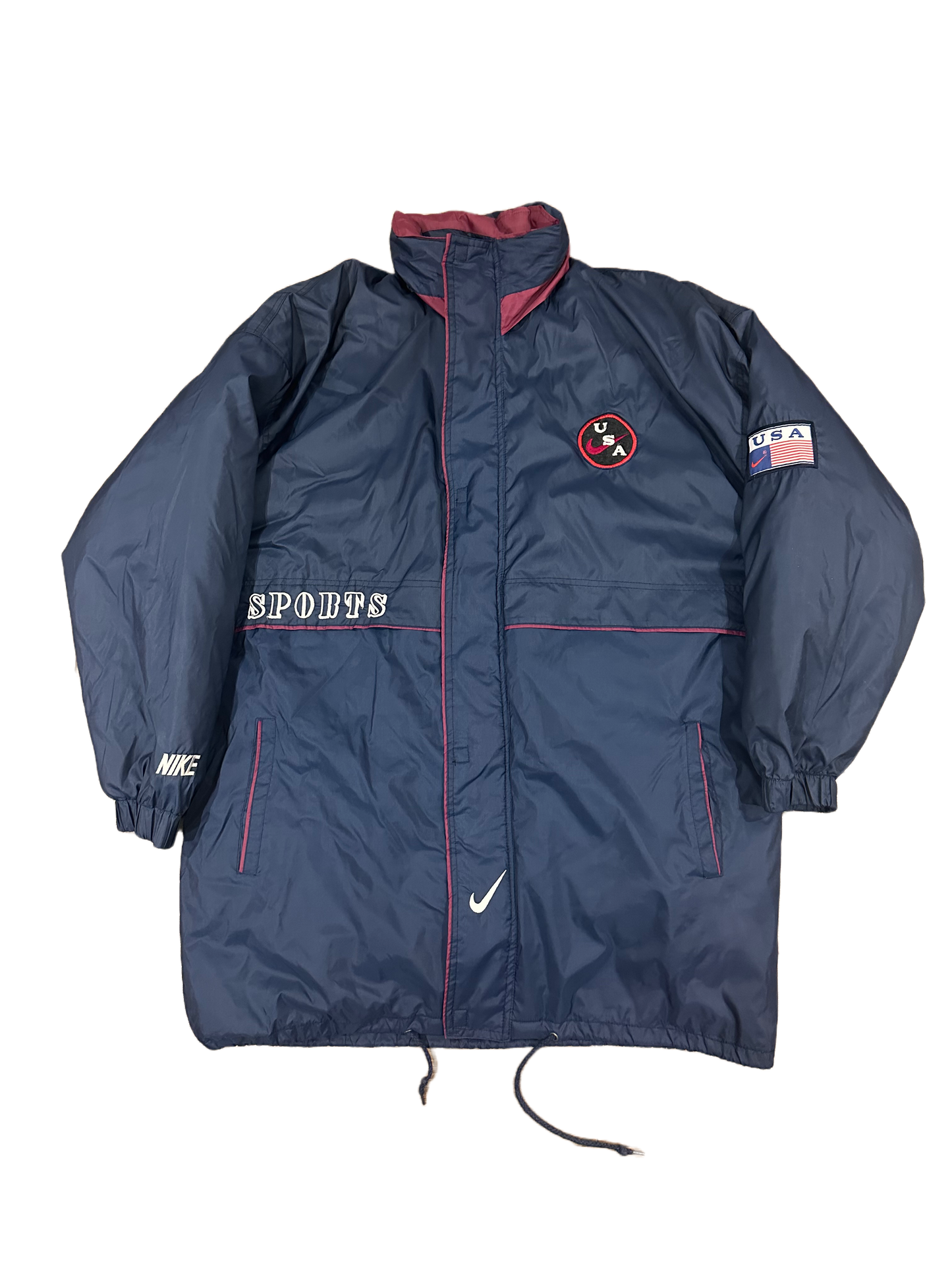 Vintage Nike Premier Sports Embroidered Jacket