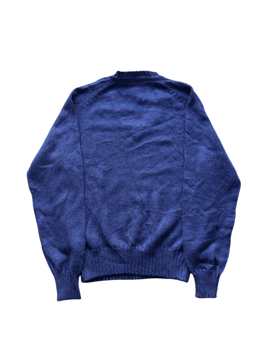 Vintage 90’s Izod Lacoste V-Neck Knit Jumper - The Hennessy Archive