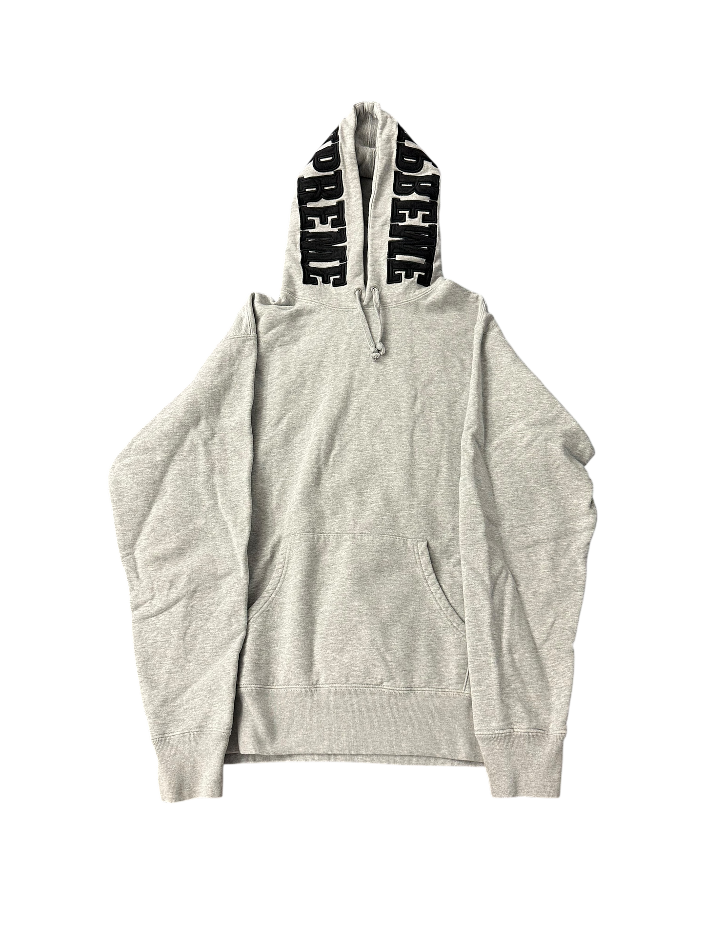 Supreme Mirrored Logo Embroidered Hoodie FW19