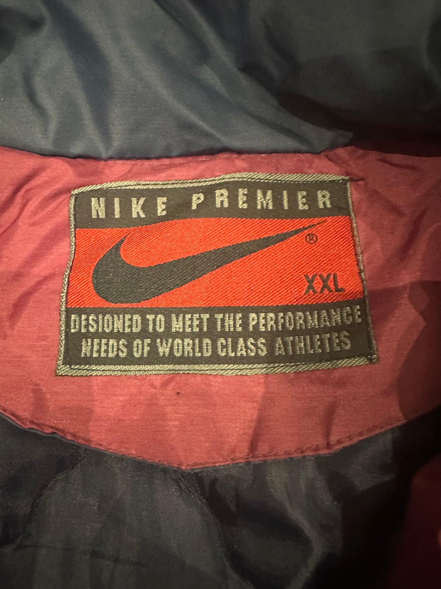Vintage Nike Premier Sports Embroidered Jacket