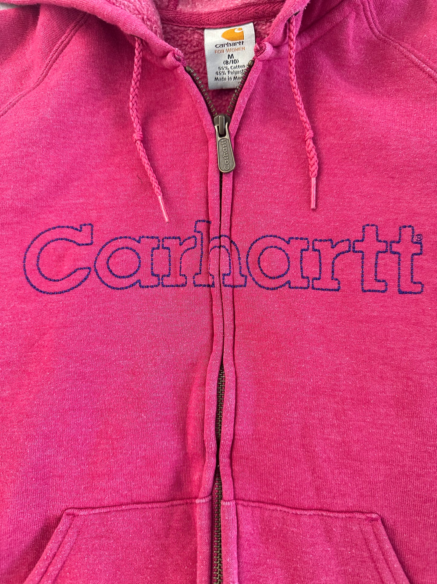 Carhartt For Women Full Zip Logo Hoodie