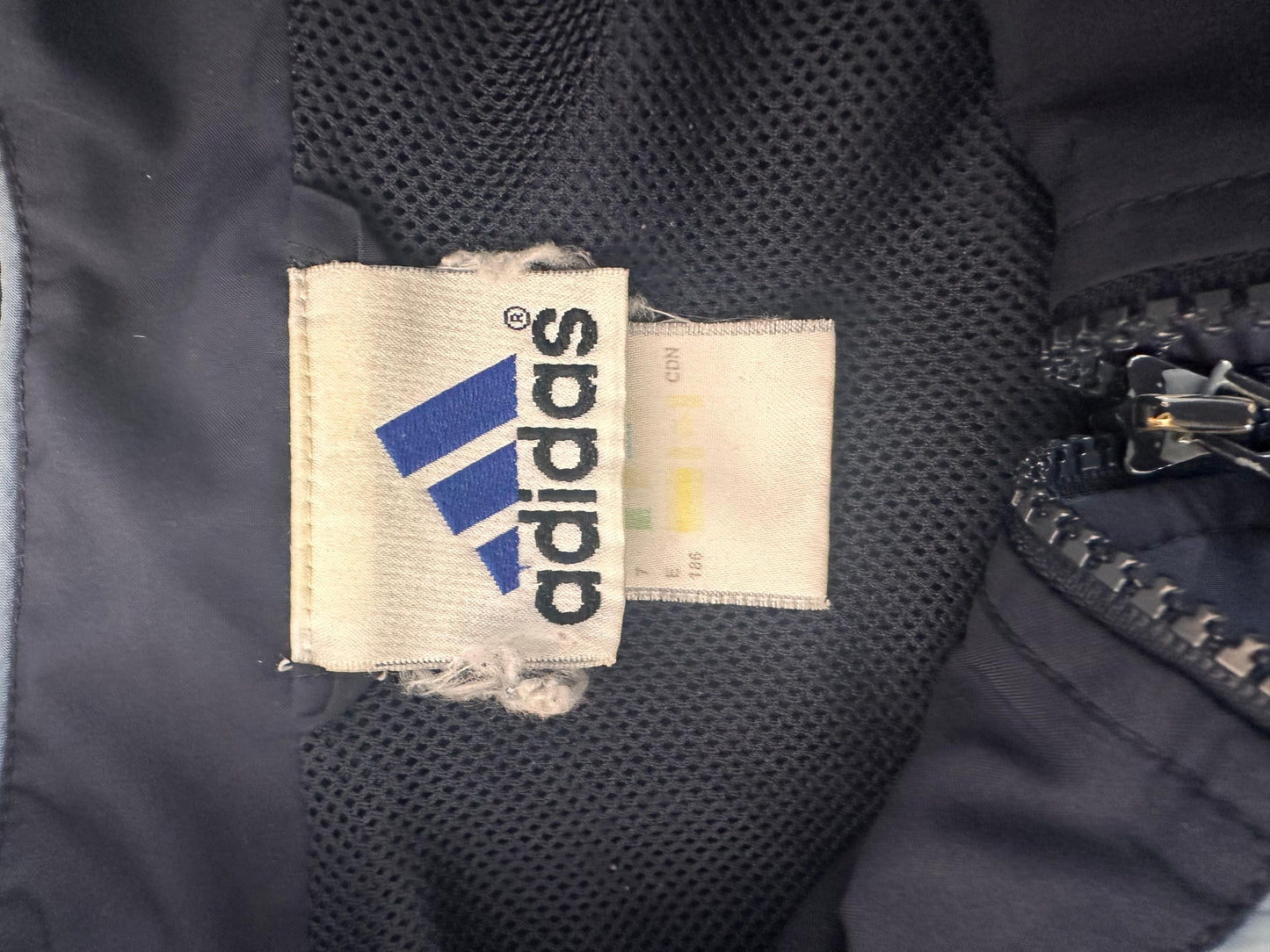Vintage Adidas Windbreaker Full Zip Jacket - The Hennessy Archive