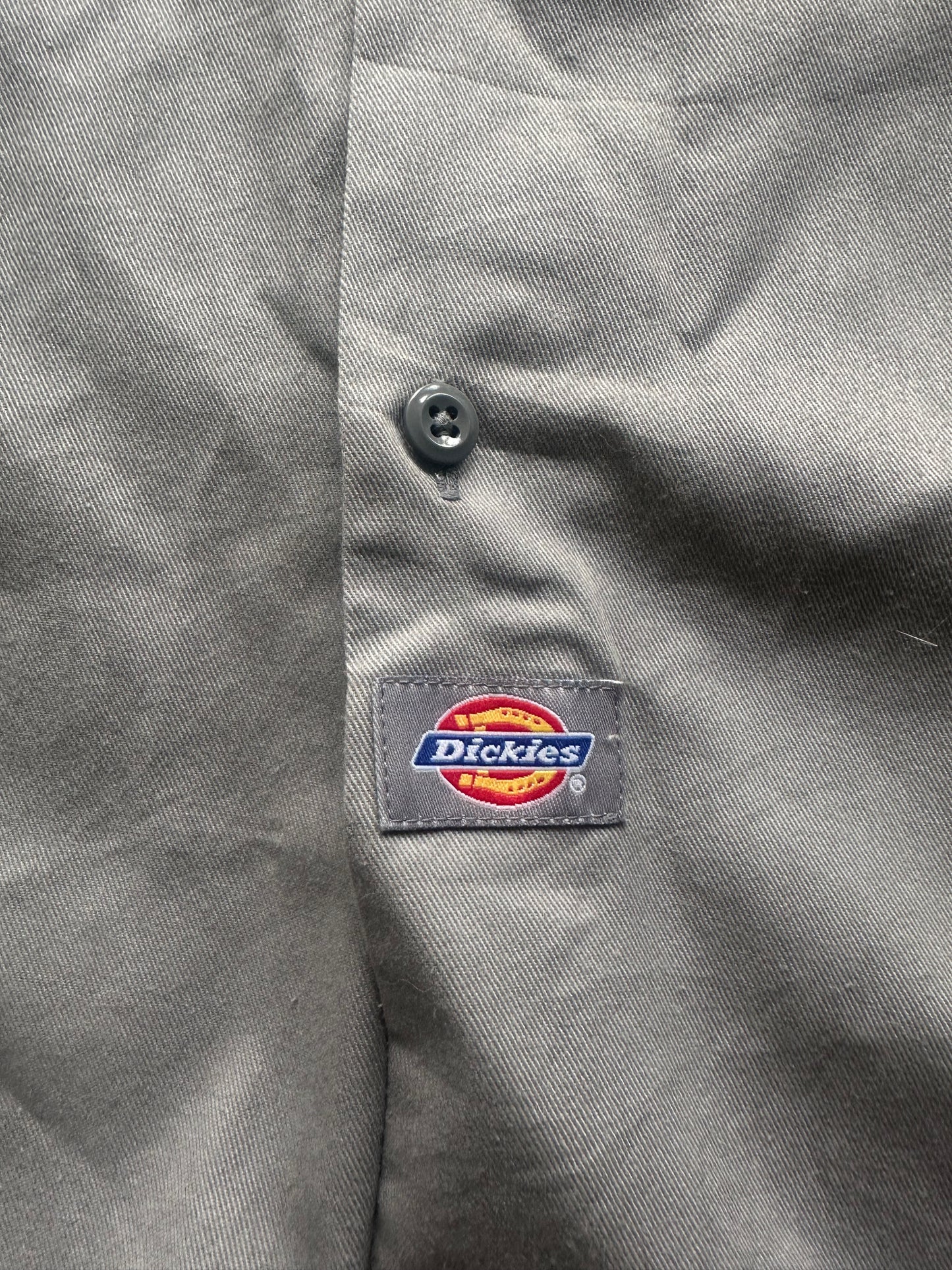 Vintage Dickies Mechanic Style Button Up Shirt