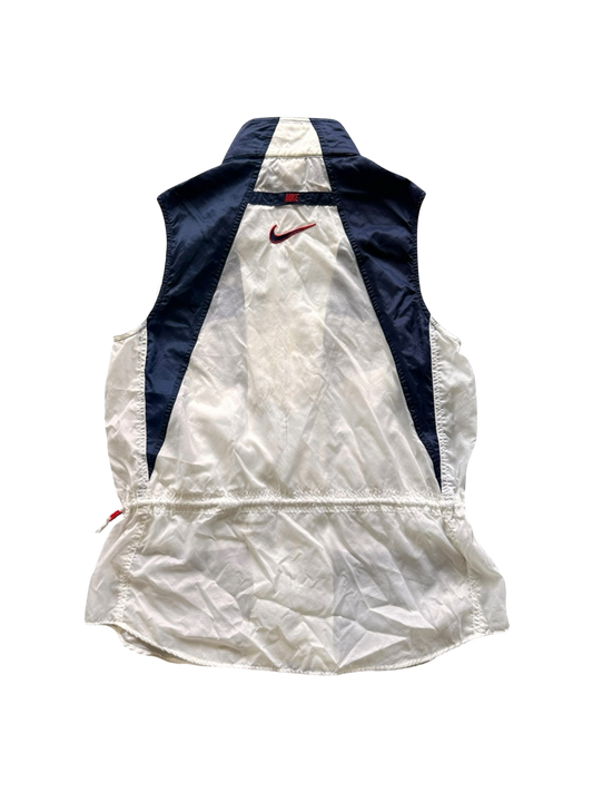 Vintage Nike Women's Windbreaker Gilet - The Hennessy Archive