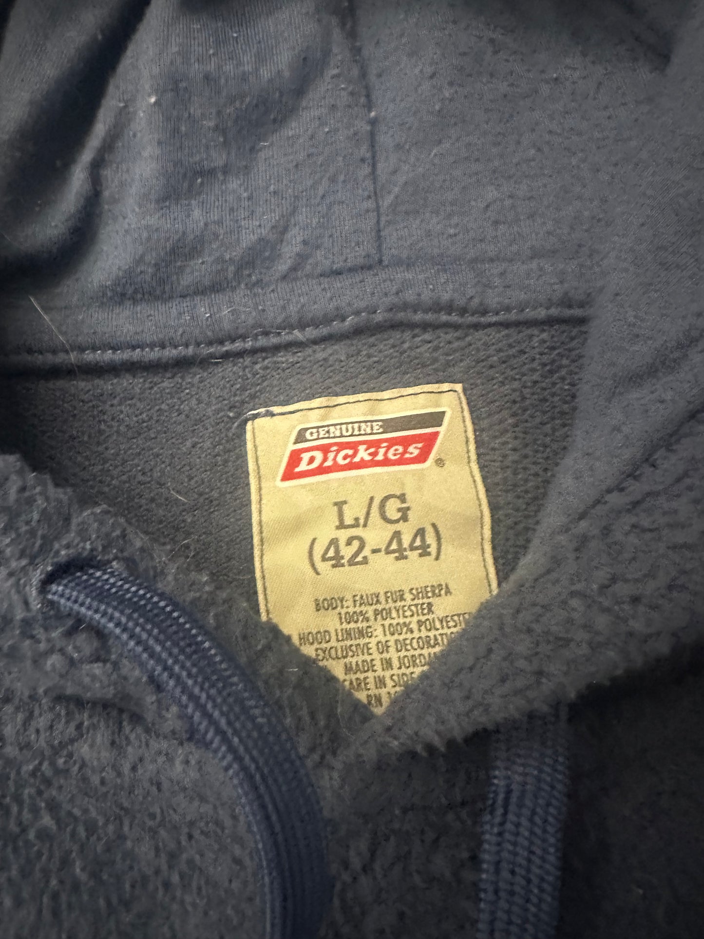 Vintage Dickies Fleece Pullover Hoodie - The Hennessy Archive