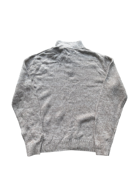 Chaps Button Up Knitted Jumper - The Hennessy Archive