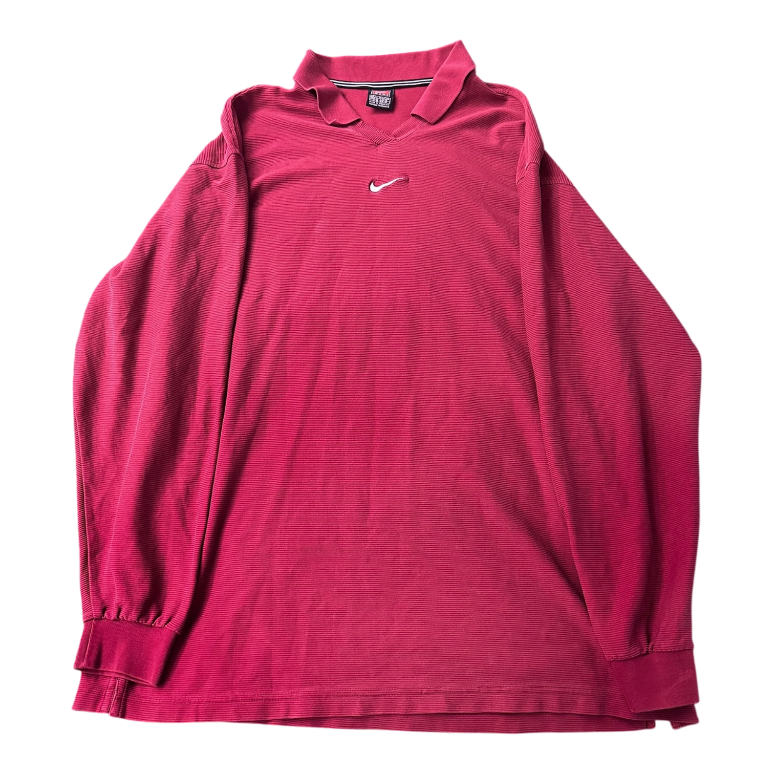 Vintage Nike Centre Swoosh Logo Polo - The Hennessy Archive