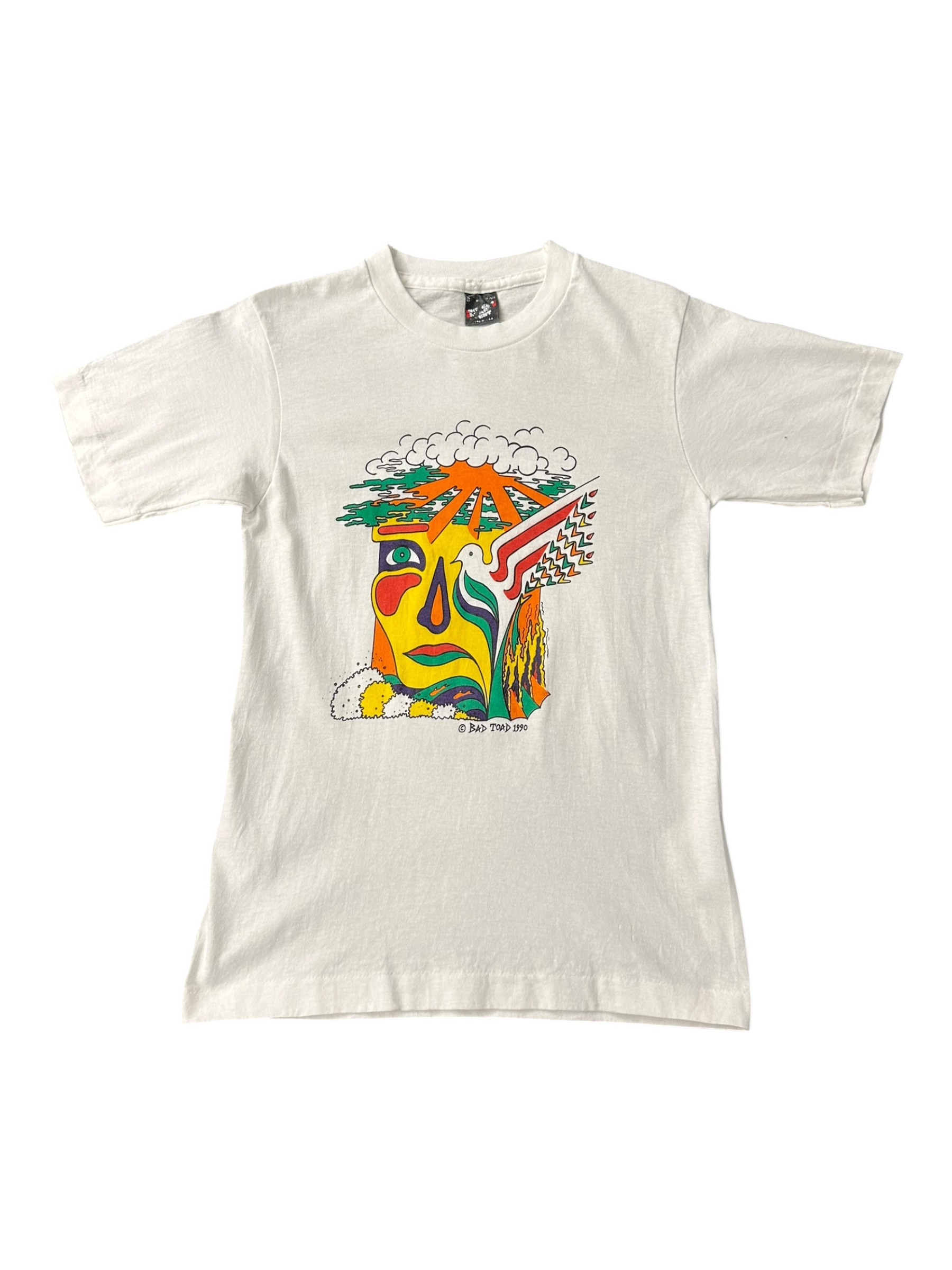Vintage 90’s Screen Stars ‘Bad Toad’ Graphic Art T-Shirt - The Hennessy Archive