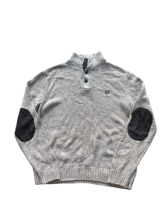 Chaps Button Up Knitted Jumper