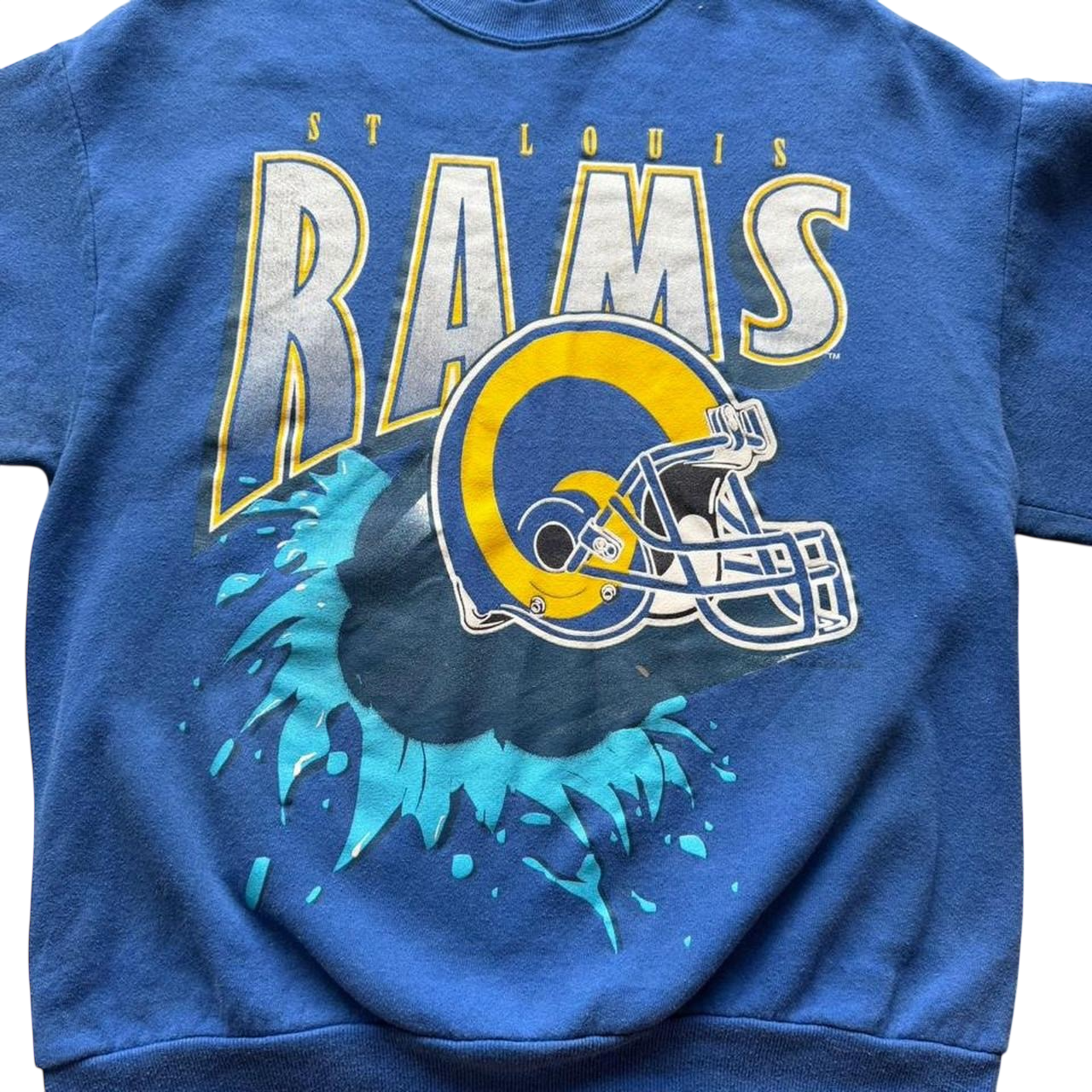 Vintage 90s St. Louis Rams Crewneck Sweatshirt