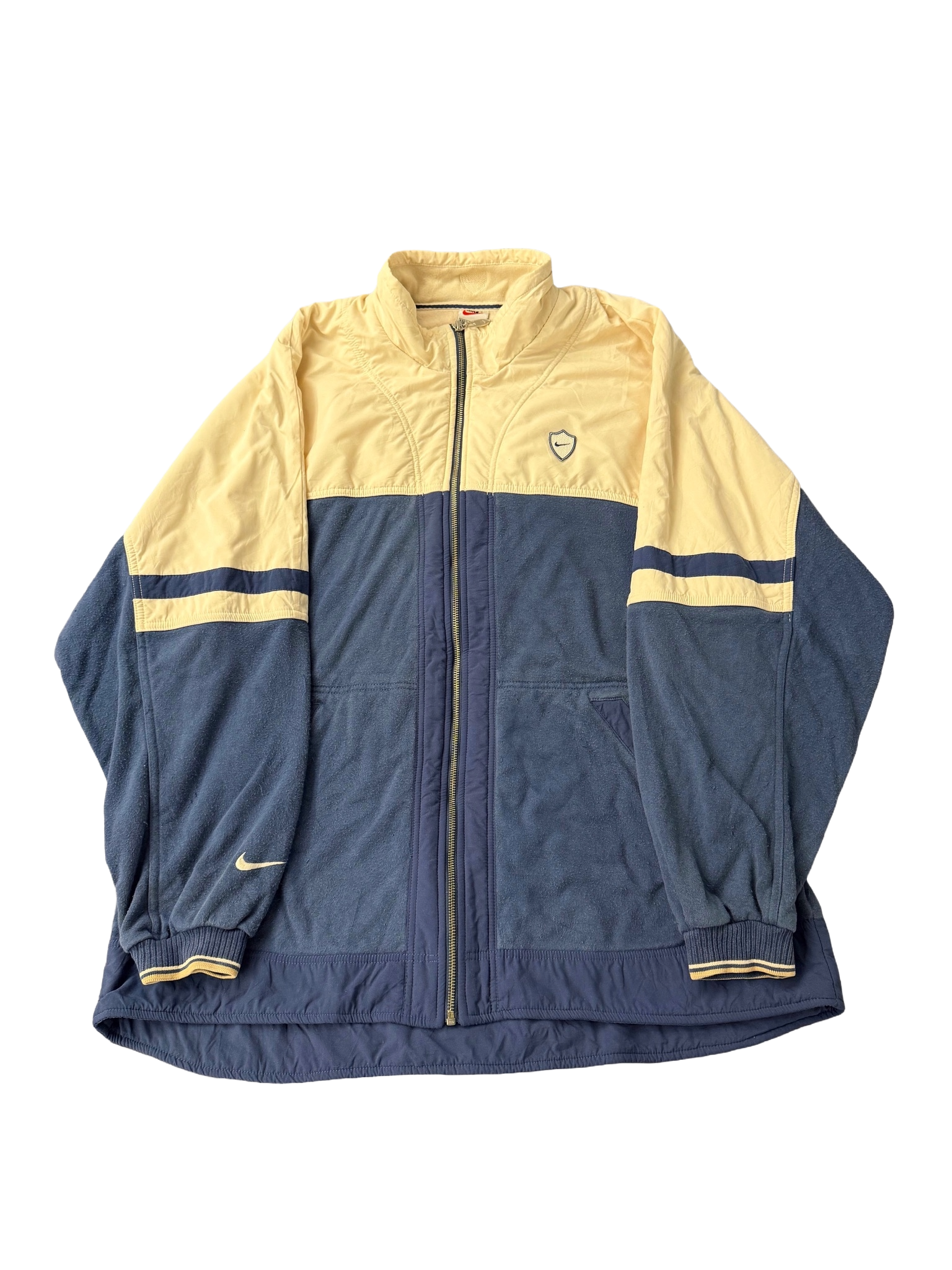 Vintage 90s Nike Colour Block Track Jacket - The Hennessy Archive