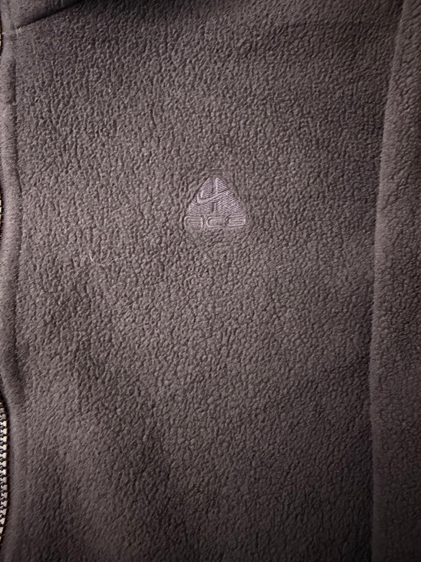 Vintage Nike ACG Women's Full Zip Fleece Jumper - The Hennessy Archive
