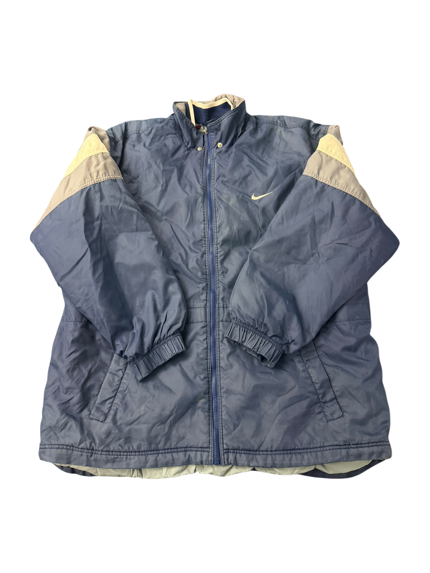 Vintage Nike Heavyweight Full Zip Puffer Jacket - The Hennessy Archive