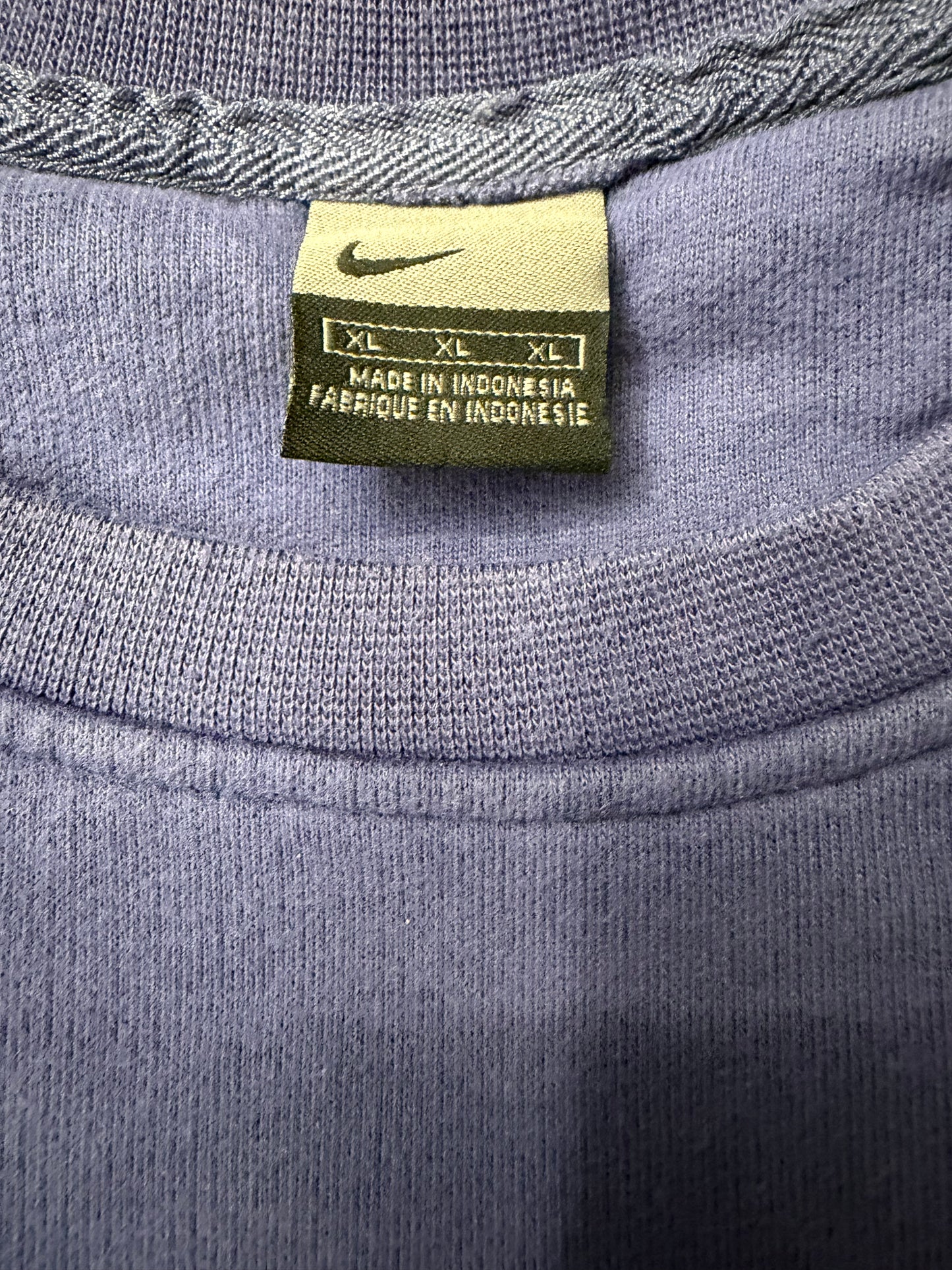 Vintage Nike Heavyweight Panel Crewneck Jumper - The Hennessy Archive