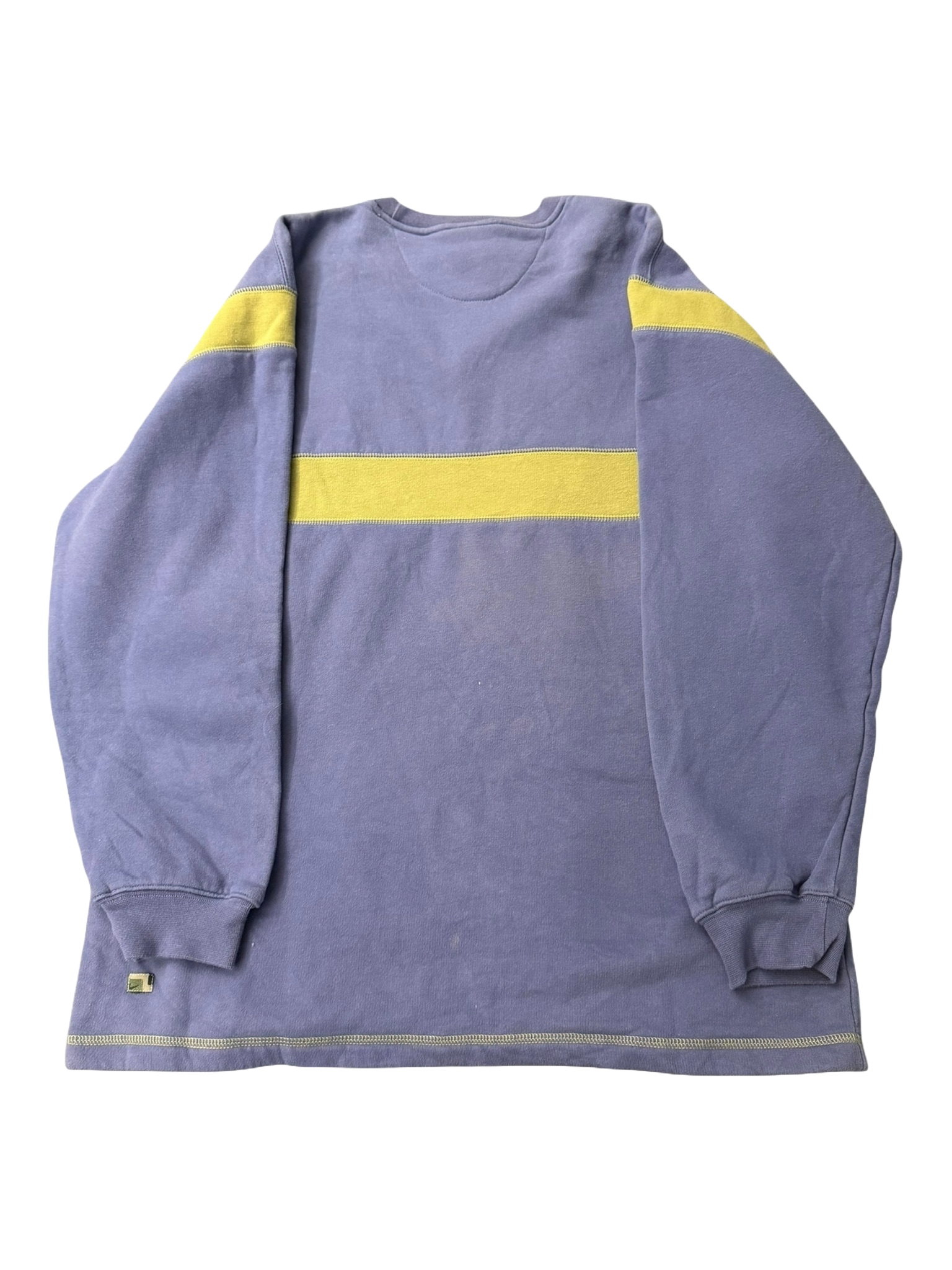 Vintage Nike Heavyweight Panel Crewneck Jumper - The Hennessy Archive
