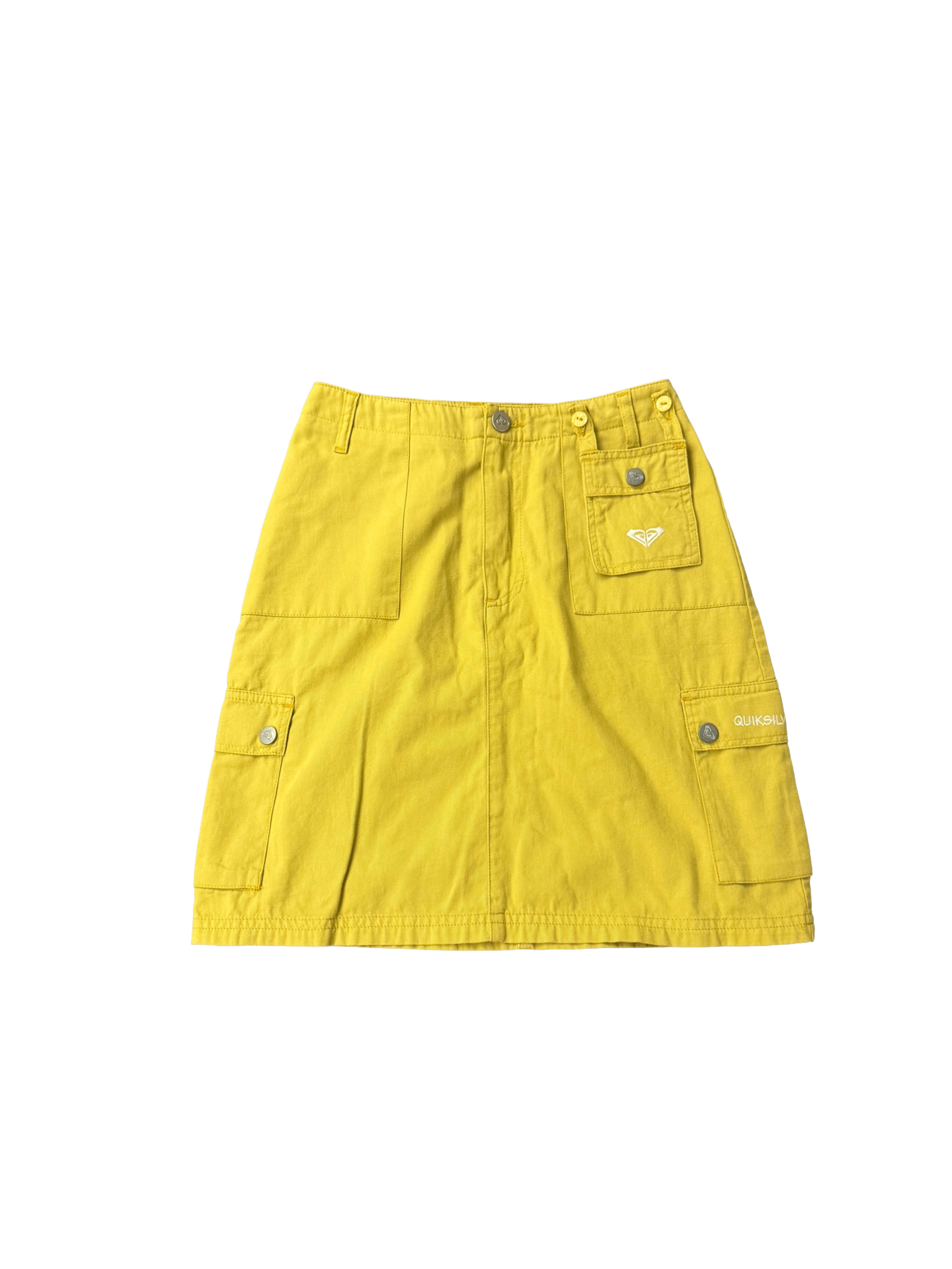 Vintage Women’s Quiksilver Green Cargo Utility Skirt - The Hennessy Archive