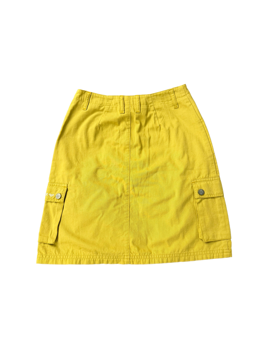 Vintage Women’s Quiksilver Green Cargo Utility Skirt - The Hennessy Archive
