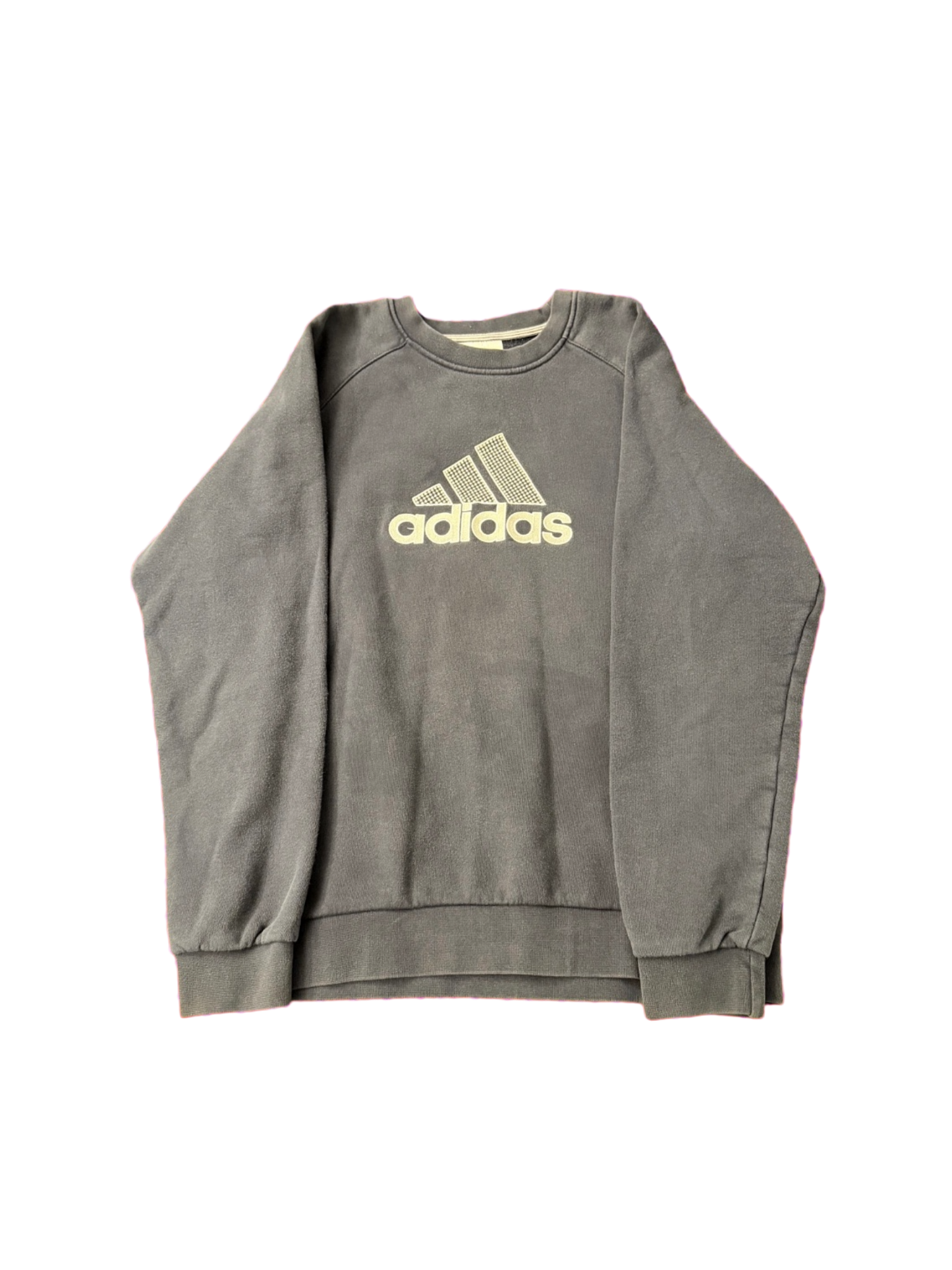 Vintage Adidas Embroidered Centre Logo Crewneck Jumper - The Hennessy Archive