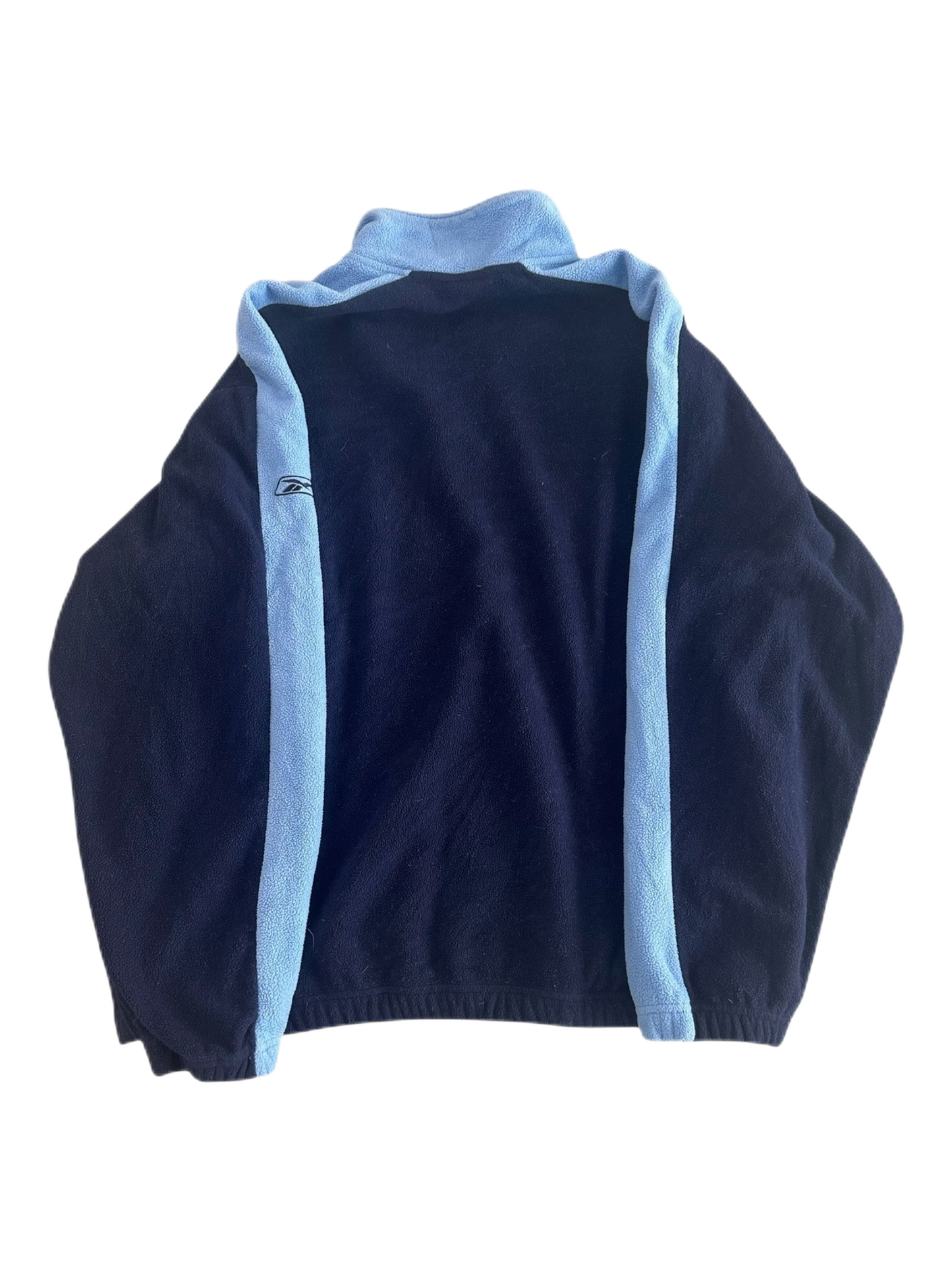 Reebok Tennessee Titans Quarter Zip Fleece Jumper - The Hennessy Archive